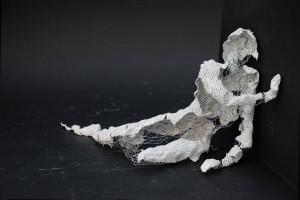 Butoh-Tänzer I 2015 I Draht, Gipsbinde I H: 25cm